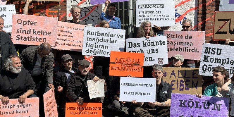 Mahnmal Jetzt - Erinnerung muss erkämpt werden!